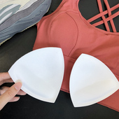 夏季 薄款 运动胸贴女训练专用乳贴透气跑步瑜伽健身三角杯乳头贴