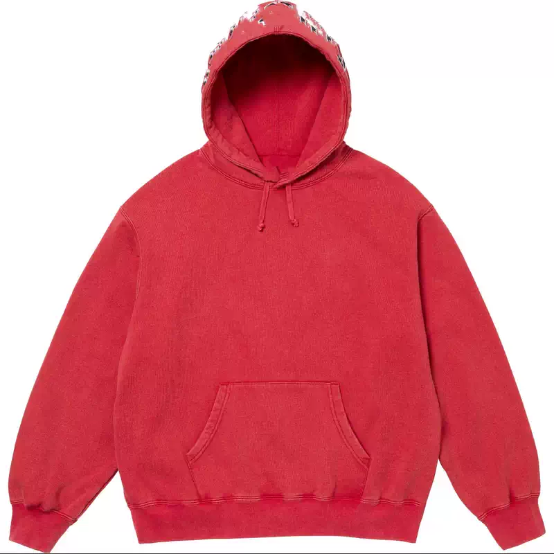 TEAM 94 HOODED SWEATSHIRT 洗水 黑，红 S M L XL
