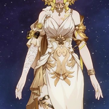 客户来图定制二次元崩坏星穹铁道阿格莱雅花纹白羽毛花纹cos手套