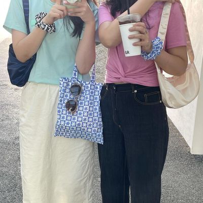 小花棉布袋夏日洛杉矶gah多色