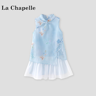甜美女童新中式 连衣裙LD1914 时尚 夏季 Chapelle 拉夏贝尔