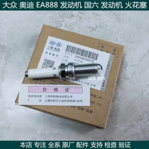 适用奥迪A4LB9A5C8A6A7Q3Q5L迈腾途观原厂火花塞 国六EA888发动机