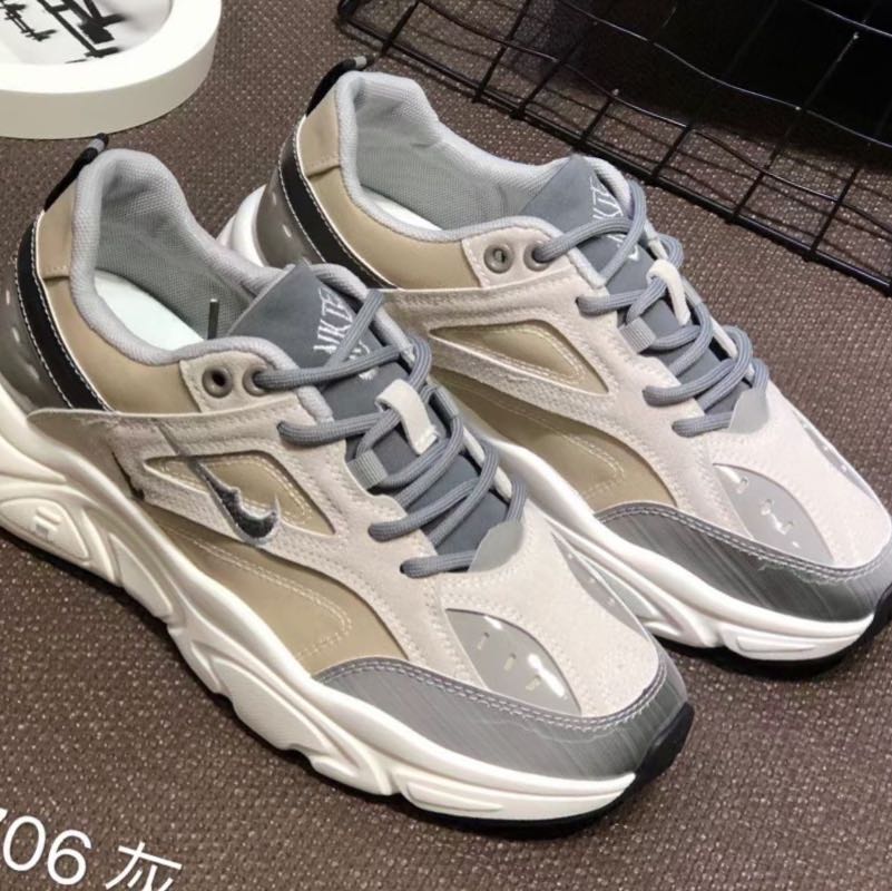Retro grey street old dad's shoes women's super hot student's Harajuku sports shoes men's Hong Kong style leisure running shoes