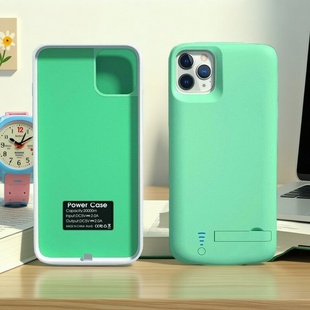 适用苹果11背夹式电池13背夹充电宝器iPhone14pro无线手机壳电源