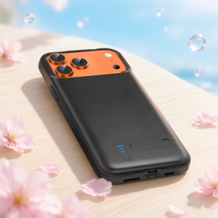 适用苹果iphone17pro max背夹式电池移动电源17背夹充电宝专用