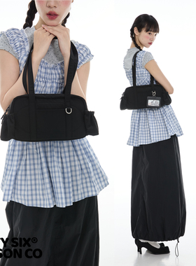 DirtySix 2025SS 原创 哈尼小法棍 轻量尼龙 腋下法棍包