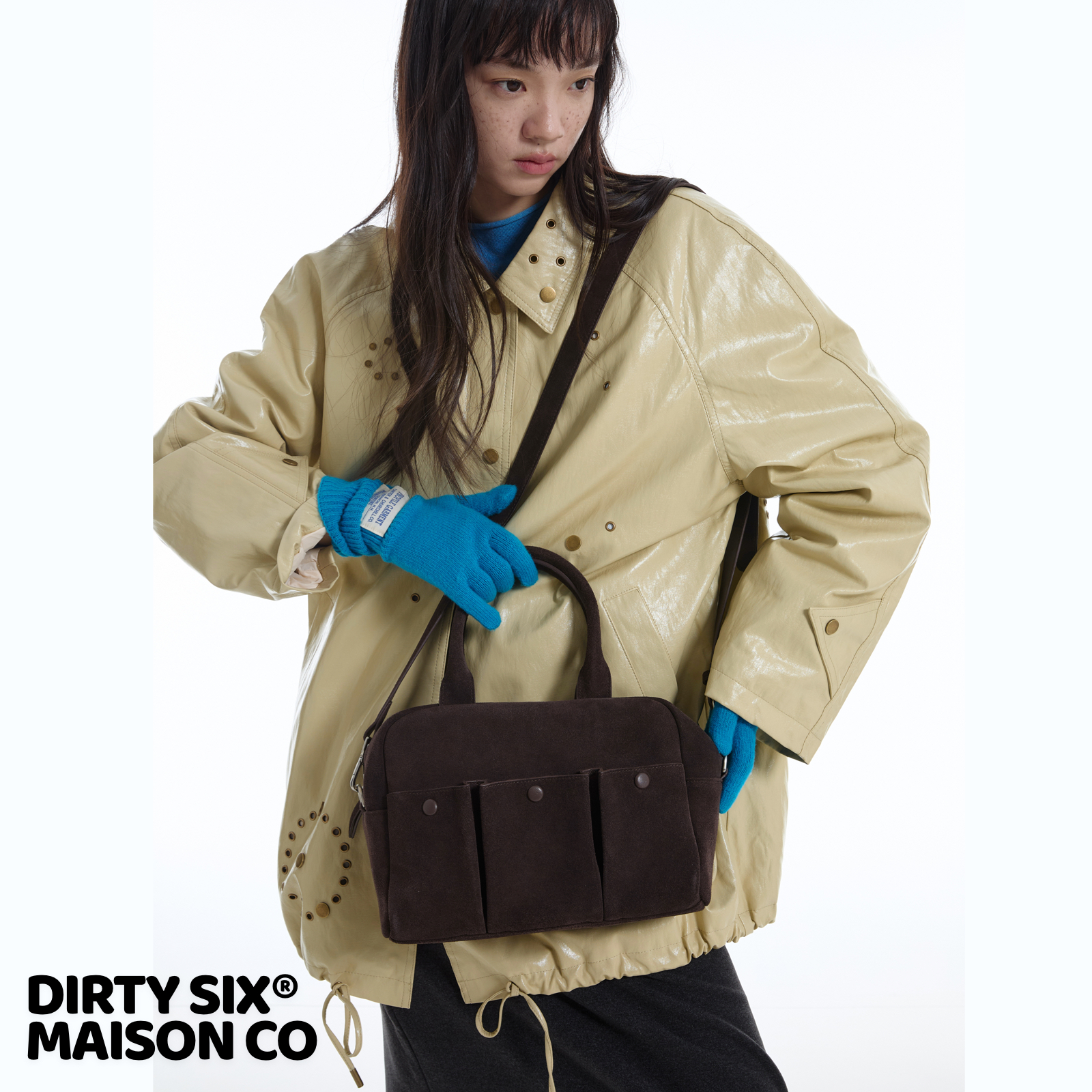 DirtySix菲比吐司包磨砂方包