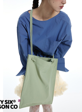 DirtySix 原创momatote 细肩带 大容量尼龙袋 浅春系Dressinlight