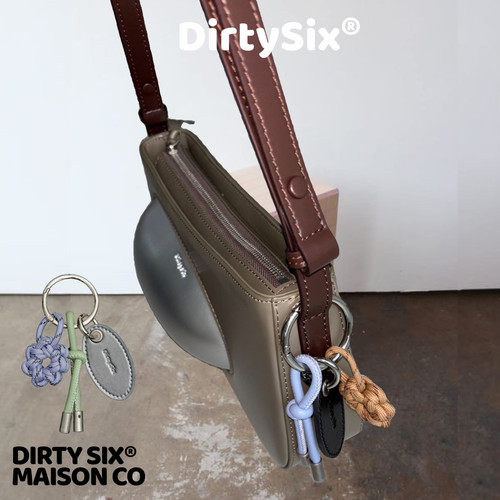 DirtySix原创发发包挂牛皮钥匙扣