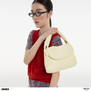 轻夹棉 DirtySix 单肩斜挎包 环保革系列 扭扭包小号 原创 2026春