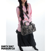 灯芯绒 DirtySix 大容量手提斜挎包 BOHO 废土嬉皮士 2025AW 原创
