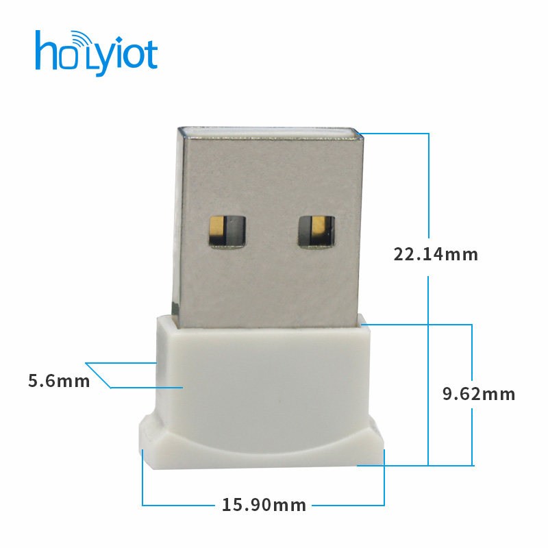 nRF52840蓝牙低功耗主机USB串口UART板载模块BLE5.3空中升级DFU
