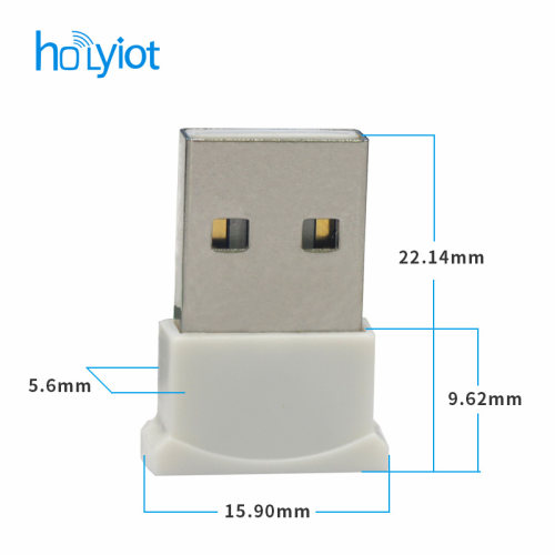 nRF52840蓝牙低功耗主机USB串口UART板载模块BLE5.3空中升级DFU