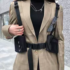 Functional Workwear Backpack with Multiple Pockets, Trendy Brand