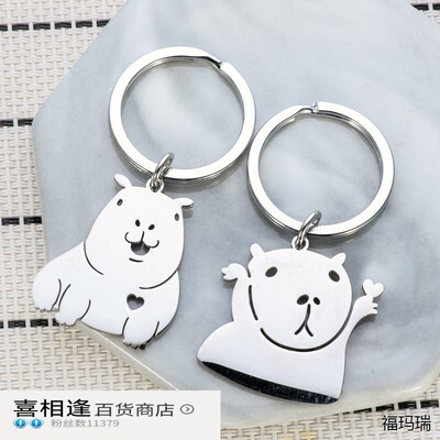 跨境capybara水豚不锈钢