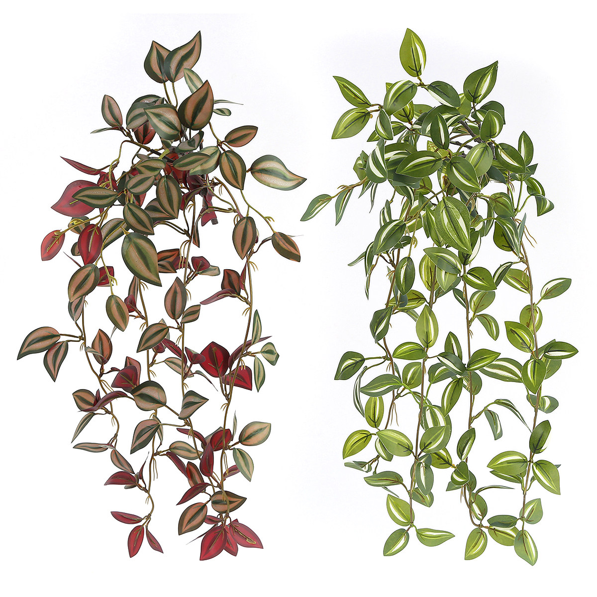 仿真绿植眼眉叶藤条壁挂花艺