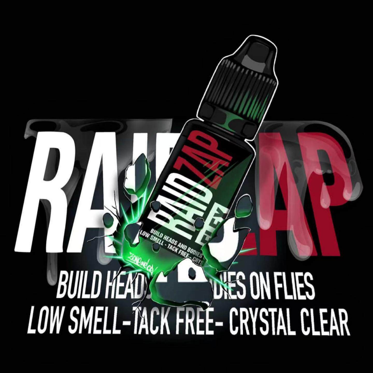 飞钓UV胶水绑钩粘合飞蝇配件工具进口加拿大RaidZad正品透明紫光