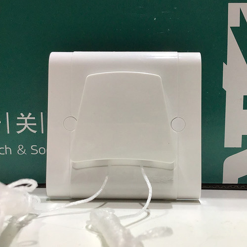 鸿雁促销双联单极拉线开关