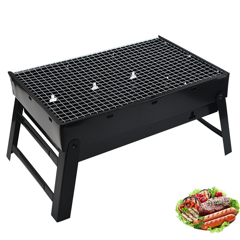 43*29cm加厚折叠烧烤炉烧烤架户外便携烧烤炉家用木炭碳烤炉bbq