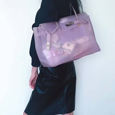 kiikii同款果冻包通勤托特包大