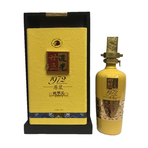 道光廿五纯手工52度陈香型原浆酒