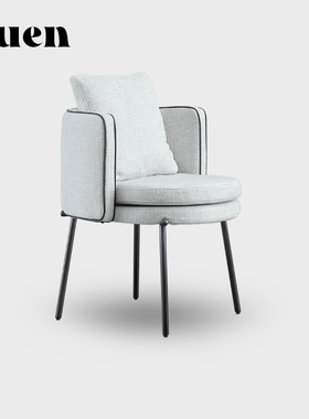 如恩Torii Dining鸟居餐椅高端意式极简风格布艺餐椅设计师 CY-28