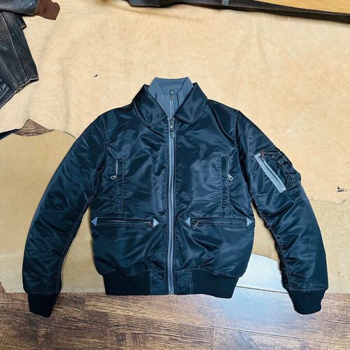 DG摩托机车棉服 007丹叔飞行夹克 可拆卸双领七袋设计抗寒防水