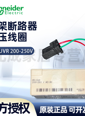 施耐德框架断路器欠压线圈MN/UVR 200-250V AC-DC 33671