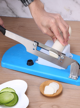 切阿胶膏年糕刀果蔬材肉块切丝条切片机切糖商用切刀不锈钢切片器