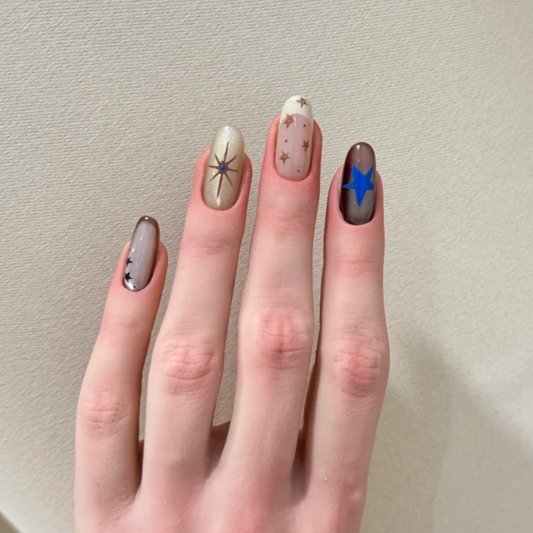 纯手工穿戴甲秋冬可爱俏皮