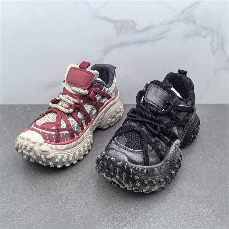 品牌撤柜女鞋2024新款冬季时尚显瘦休闲鞋圆头松糕底厚底老爹鞋女,女鞋,时尚休闲鞋,淘宝优惠券,粉丝福利购,淘宝优惠卷