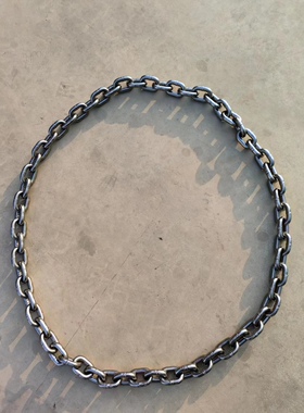 国标G80锰钢链条环形头尾相连加粗铁链起重链条吊索具做成圈圆形