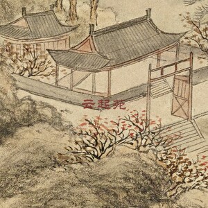 清董邦达西湖十景雷峰夕照图Z高清电子图片829M装饰宣传素材