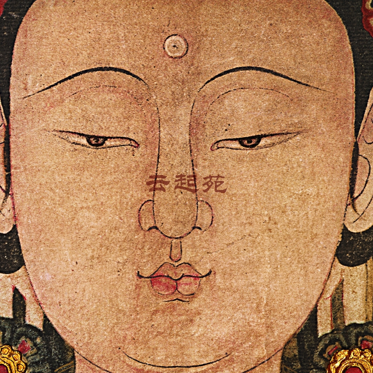 明佚名普贤菩萨图F高清电子图片583M装饰宣传素材