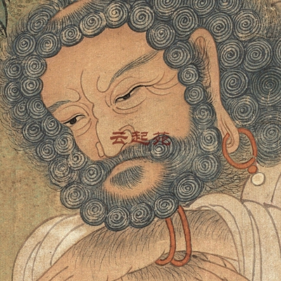 明丁云鹏释伽牟尼图Z高清电子图片447M装饰宣传素材