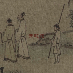 宋佚名云峰远眺图F高清电子图片100M装饰宣传素材