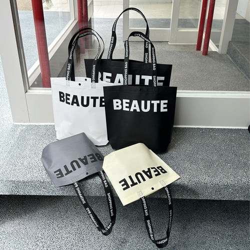 肩背无纺布手提袋服装店礼品袋