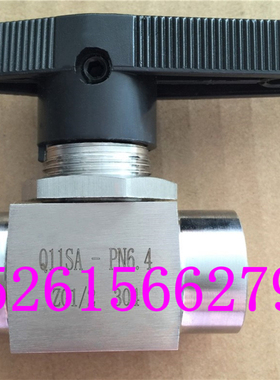 不锈钢304仿美标高压内螺纹迷你球阀Q11SA G1/4G3/8迷你面板球阀