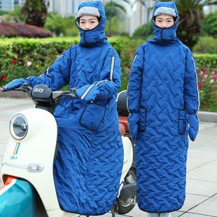 2025新款 电动车挡风被骑车摩托车电瓶车加绒加厚防水保暖防风 冬季