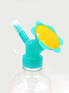 2025新款喷水壶太阳花双头花洒喷自动浇水浇花器园艺饮料瓶多肉