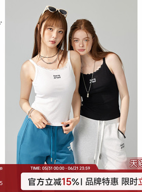 Turn Signal潮牌吊带背心女内搭夏季2026新款无袖运动上衣外穿