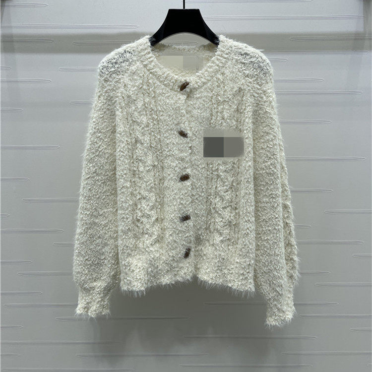 2025秋冬新款圆领羊毛混纺舒适刺绣logo时髦百搭针织开衫,女装/女士精品,毛针织衫,淘宝优惠券,粉丝福利购,淘宝优惠卷