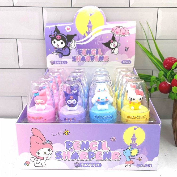 新款少女心卷笔刀小型立体卷笔刀