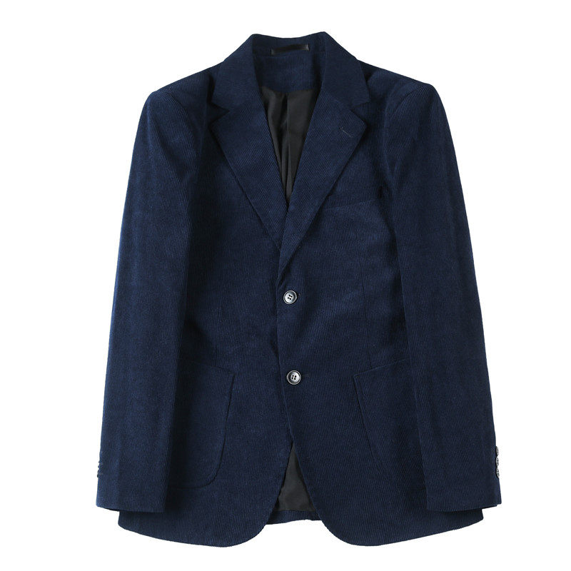 23581-P155灯芯绒小西装外套男士修身潮流休闲帅气西服,男装西服套装,电商B333