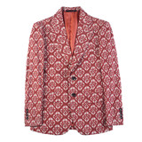 X1060-P148秋冬季个性时尚修身印花西装男韩版单西上衣西服外套，男装西服套装，电商B333