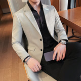 23575-P155西装外套男士单件西服上衣修身潮流帅气休闲单西单排扣，男装西服套装，电商B333