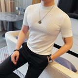 7530-特P30男士短袖夏季新款时尚百搭休闲圆领短袖T恤，男装T恤，电商B333