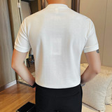 7536-P55男士短袖夏季新款时尚百搭休闲圆领短袖T恤，男装T恤，电商B333