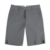 E83-P65-夏季新款短裤男士五分裤休闲西裤纯色百搭中裤深灰色，男装牛仔裤，电商B333