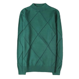 老款继续做3608-P75提花编织半高领毛衣男士秋冬新款韩版修身中领，男装针织衫/毛衣，电商B333